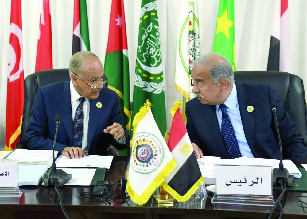 أبوالغيط الأمين العام الجديد ورئيس الوفد المصري