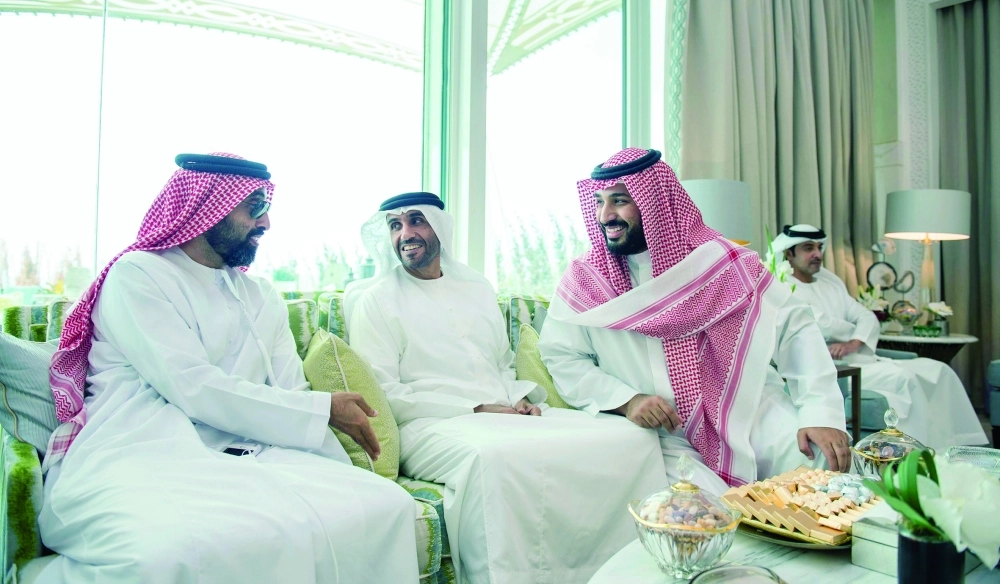 الأمير محمد بن سلمان خلال اللقاء