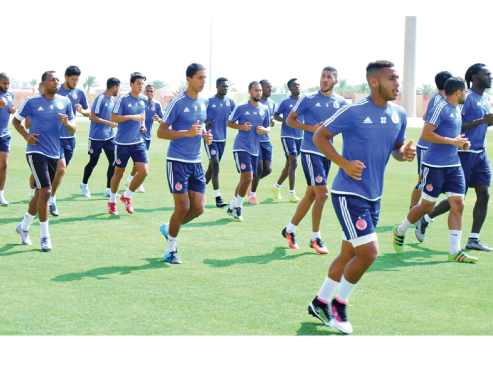 من مران الوداد البيضاوي أمس