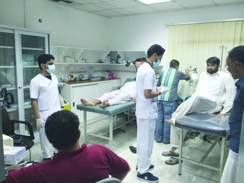 جانب من توفير الرعاية الصحية (مكة)