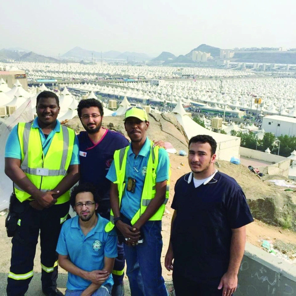  الفريق خلال حج العام الماضي          (مكة)