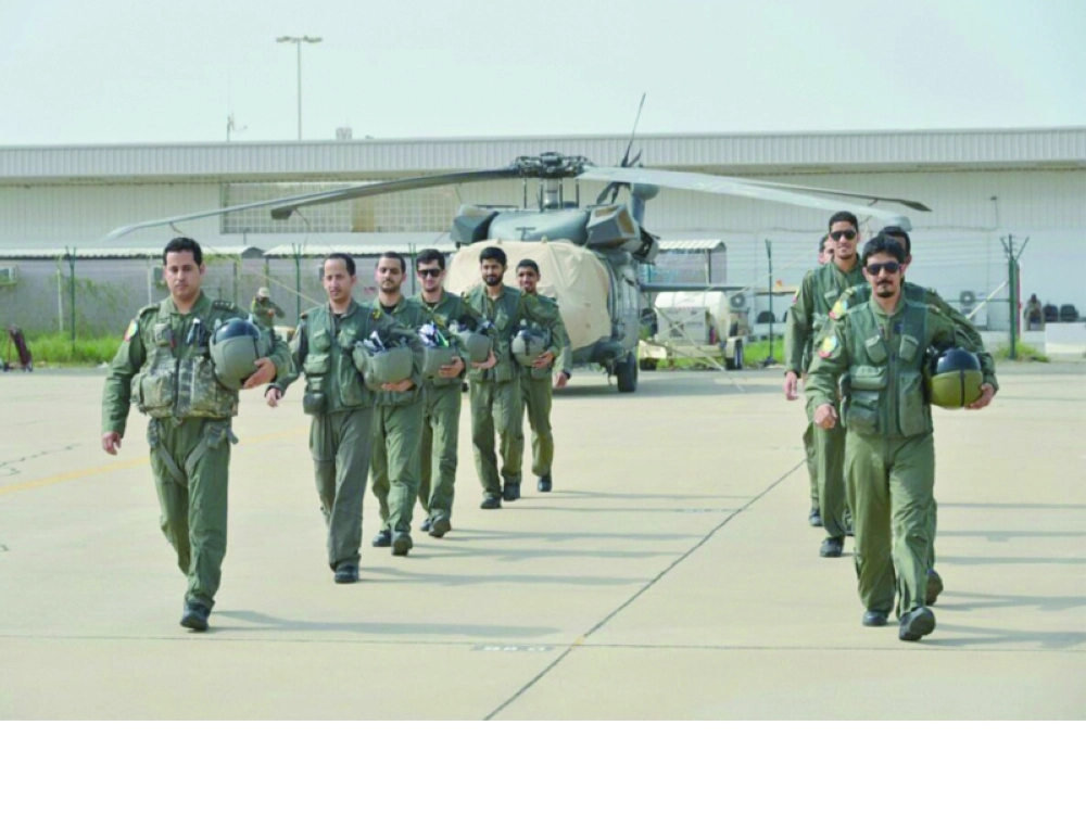 نسور السعودية يتأهبون لمهمة قتالية    