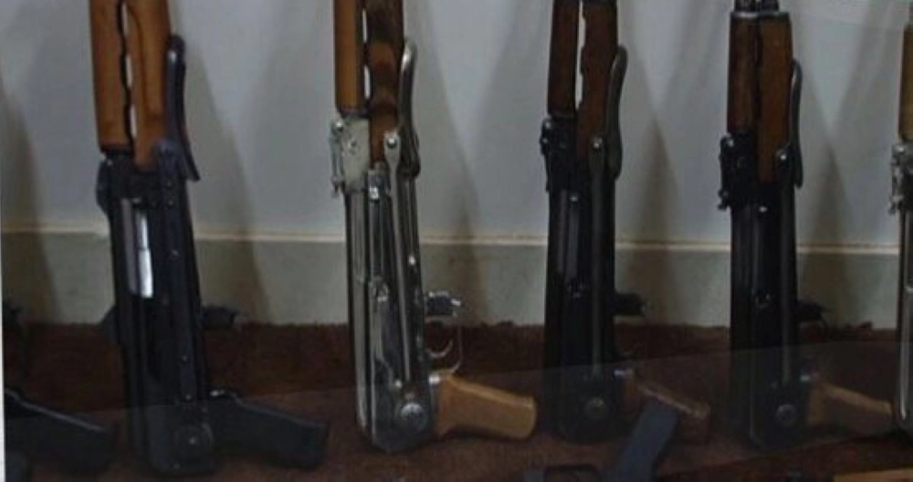 أسلحة نارية مضبوطة خلال عمليات ضبط المهربين  (مكة) 