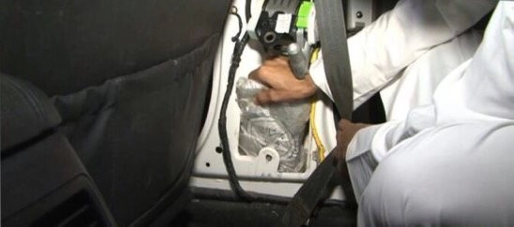 خلال ضبط إحدى كميات مادة الحشيش المخدر   (مكة) 