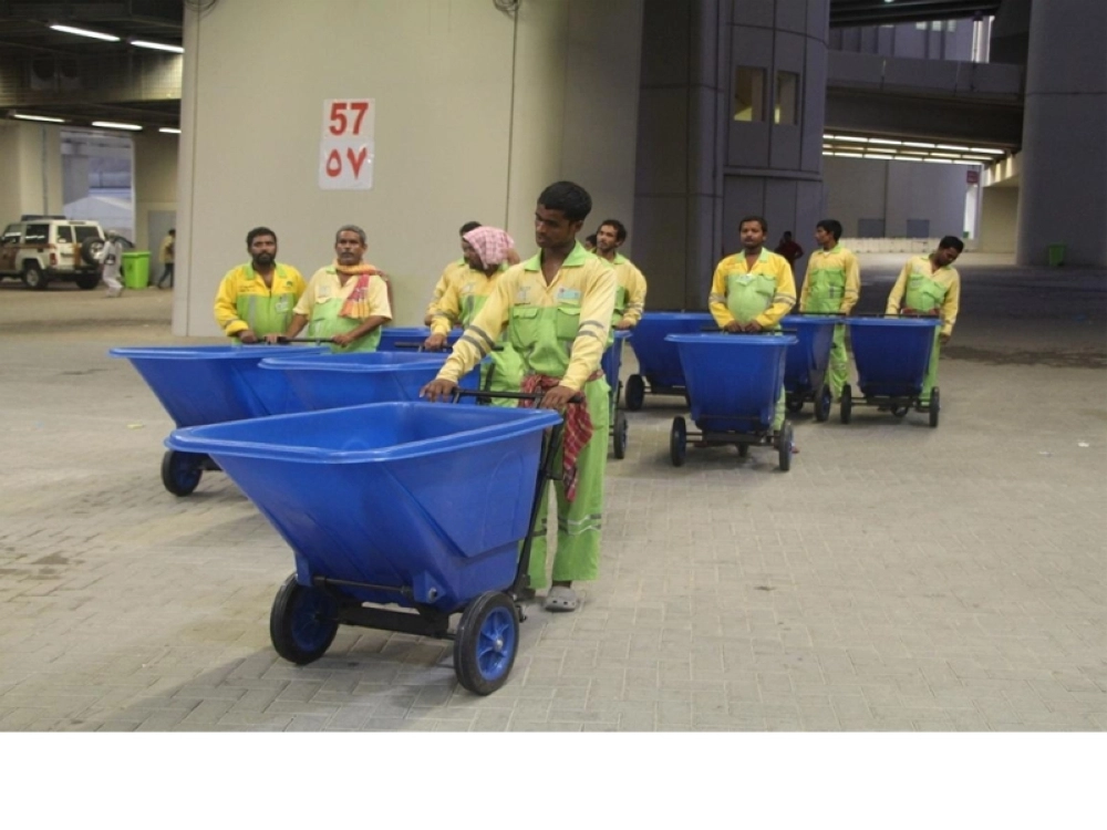 من فرق النظافة المخصصة للحج         (واس)