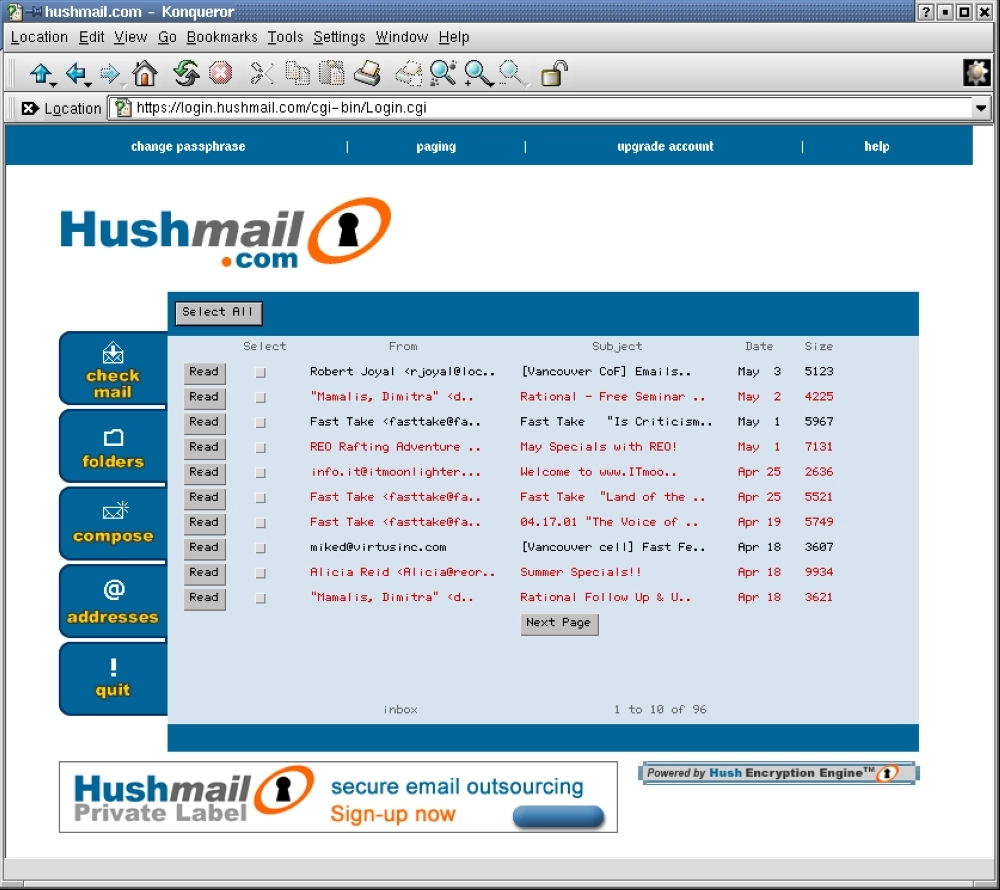 Hushmail
