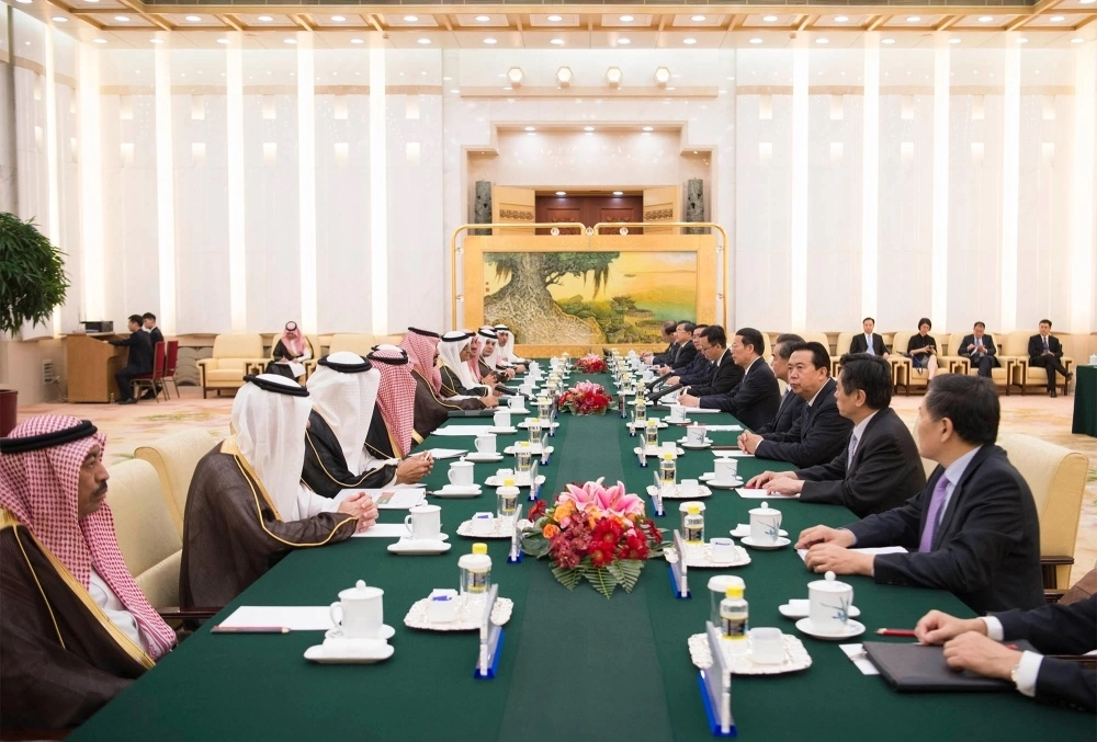 جانب من اللقاء الثنائي (واس)