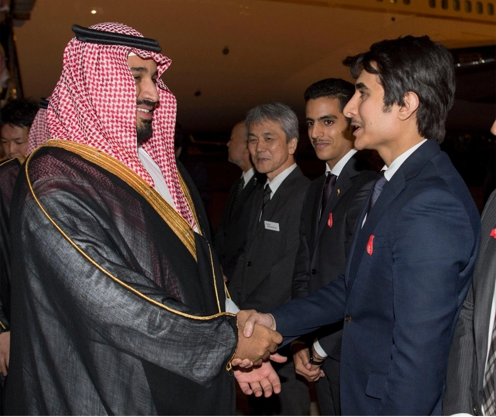 لحظة وصول الأمير محمد بن سلمان إلى اليابان         (بندر الجلعود )