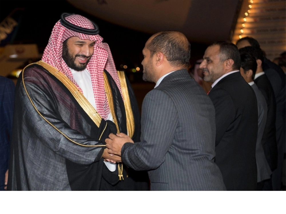 لحظة وصول الأمير محمد بن سلمان إلى اليابان         (بندر الجلعود )