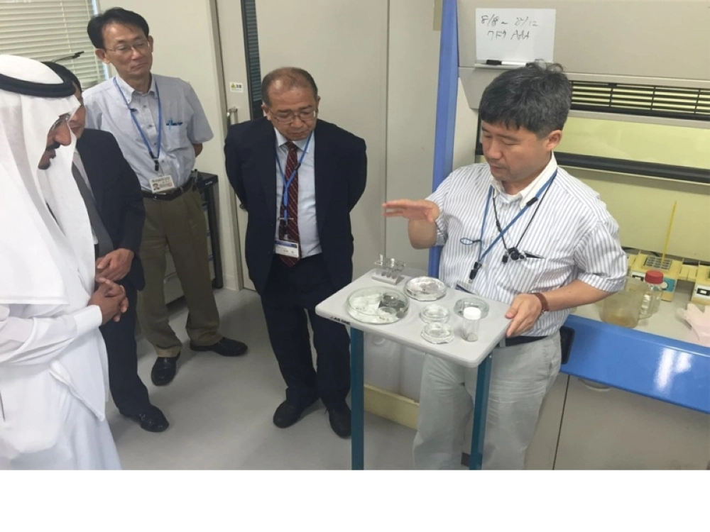 فهد السماري  خلال الجولة   (واس) 