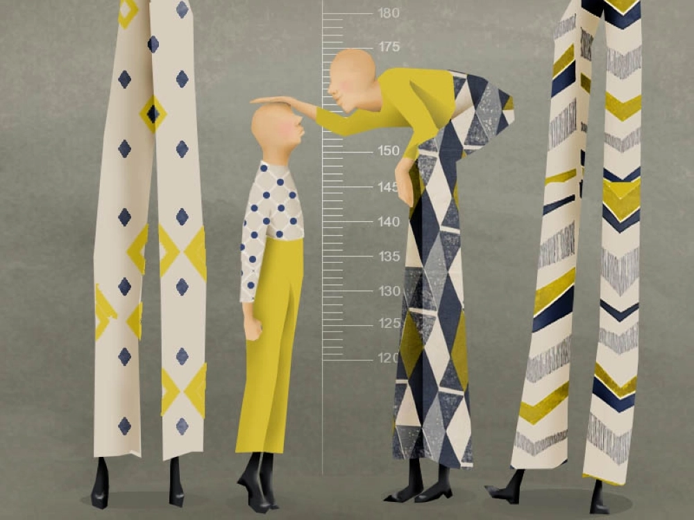 ميزه ان تكون قصيرا 