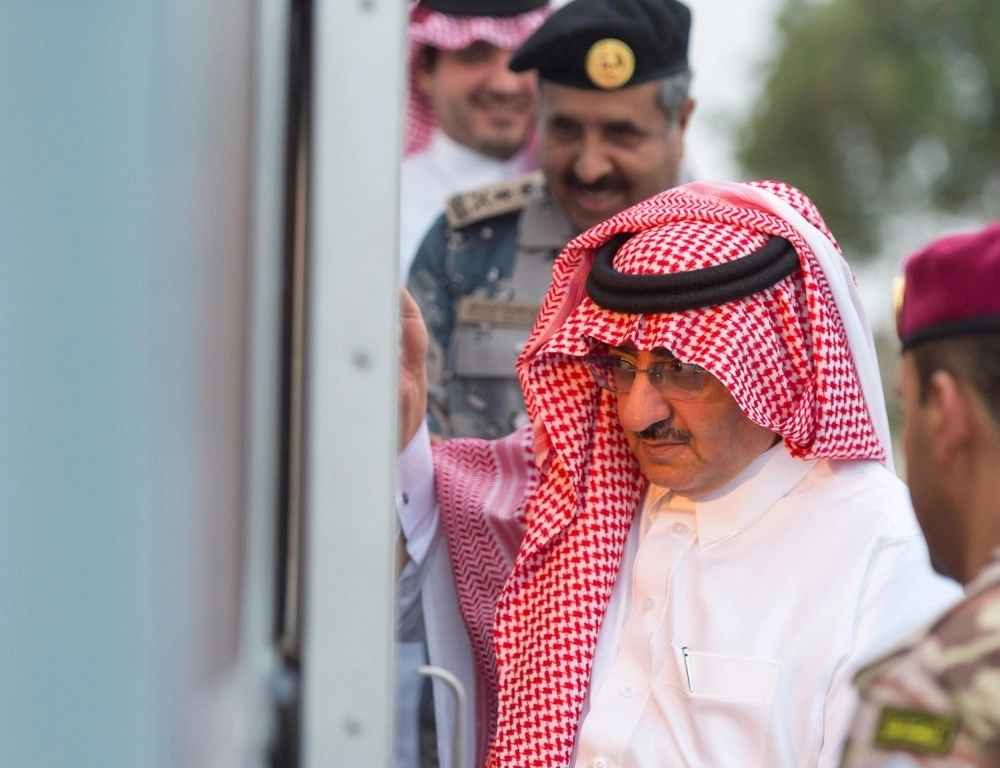 الأمير محمد بن نايف خلال جولته التفقدية (واس)