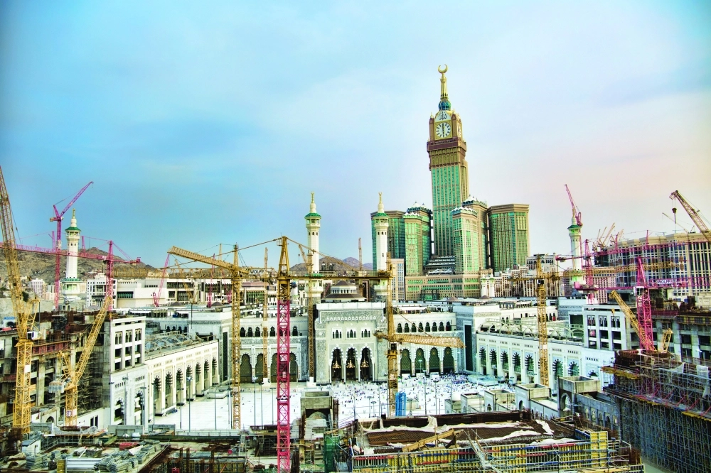 الحرم المكي كما بدا أمس                                                                         (أنس الحارثي)