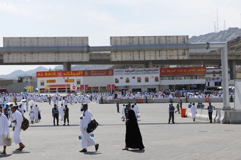 محال لتقديم الطعام في منى  (واس) 