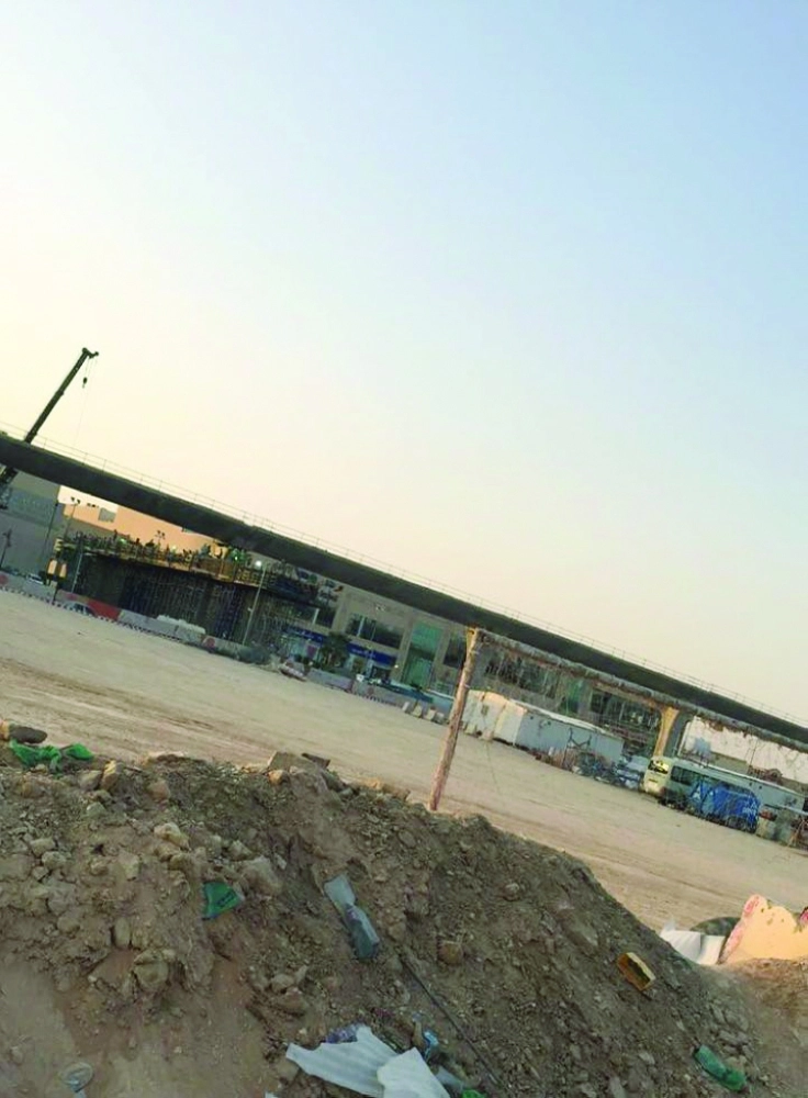 ملعب ظهرة البديعة تأثر بمشروع مترو الرياض