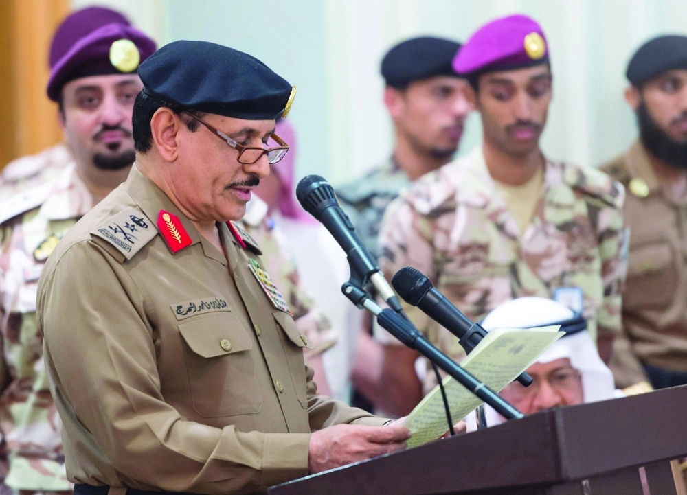 عثمان المحرج ملقيا كلمته