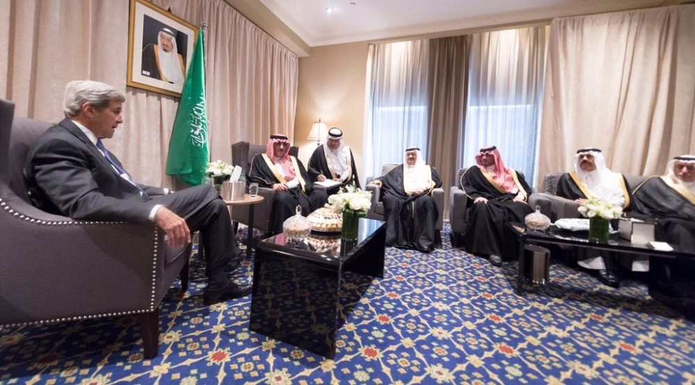 جانب من المباحثات  (واس) 