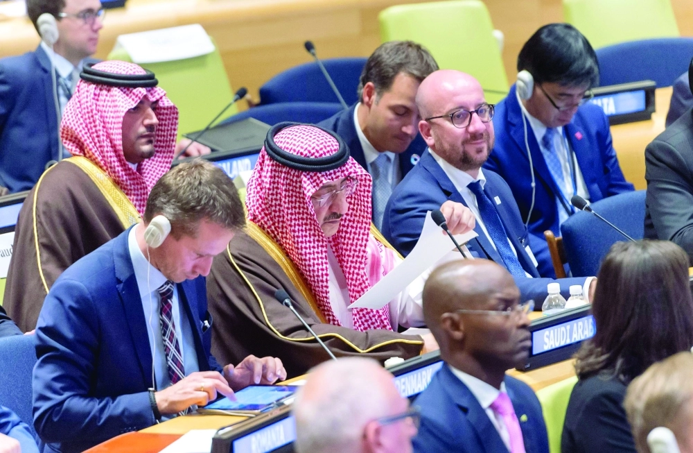 ولي العهد مشاركا في قمة أوباما للاجئين                                                    (واس)