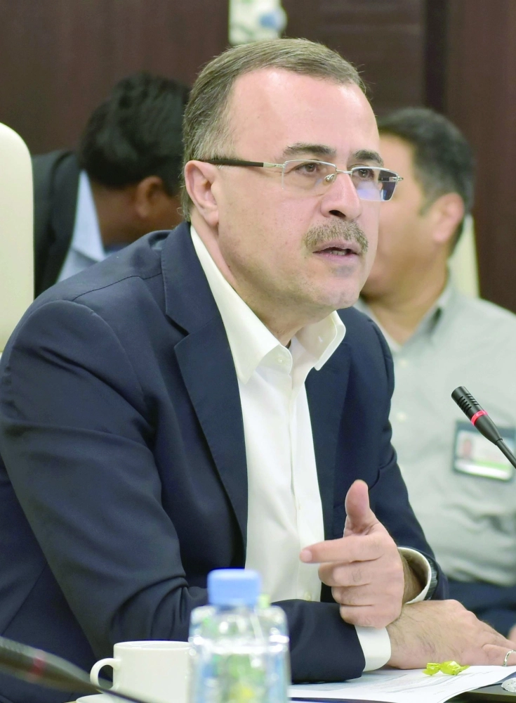 الناصر في لقاء سابق مع الإعلاميين         