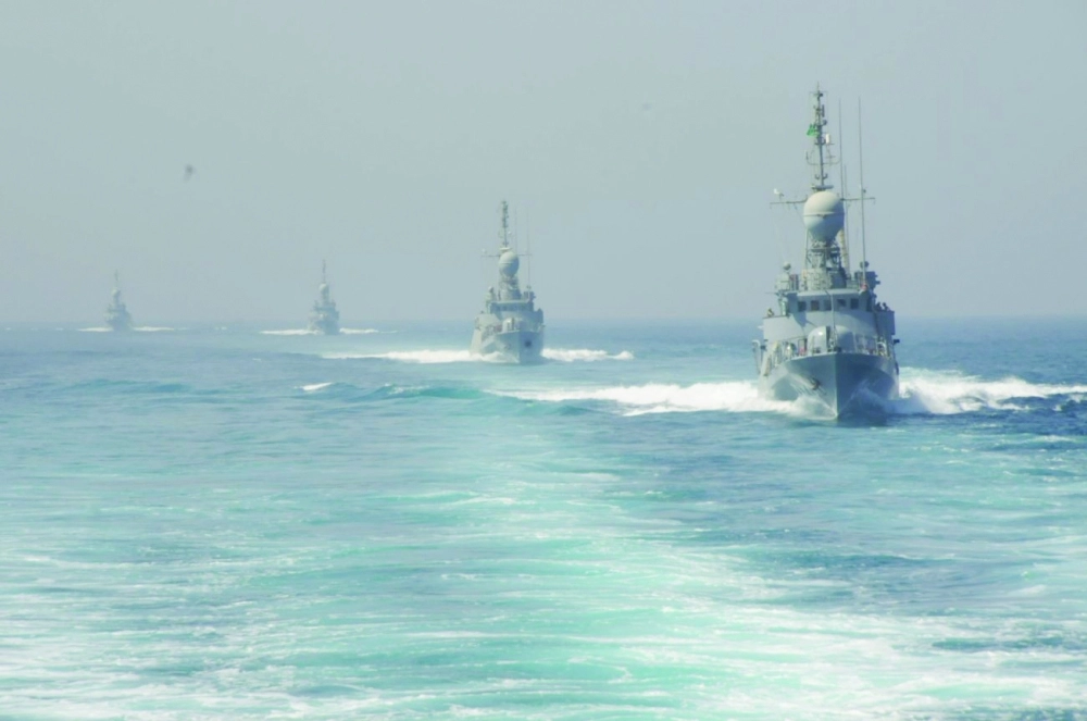 القوات البحرية خلال إحدى مهامها                                       (واس) 