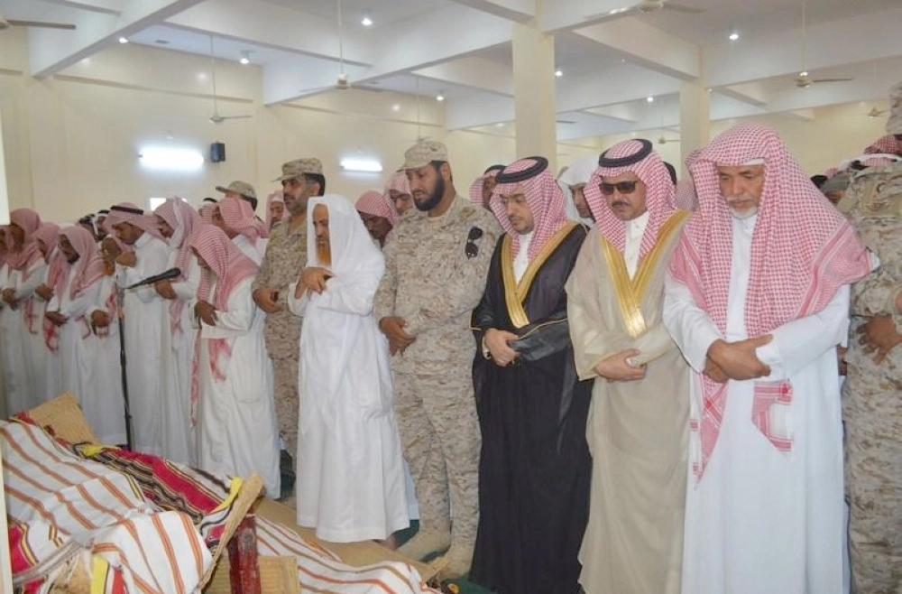 صلاة الميت على الشهيد علي شوك