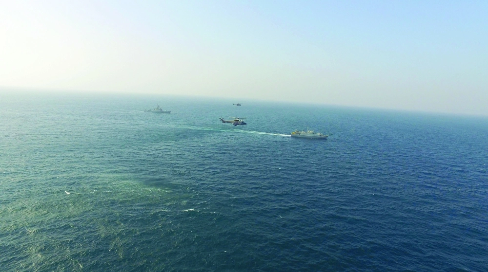 من فعاليات التمرين