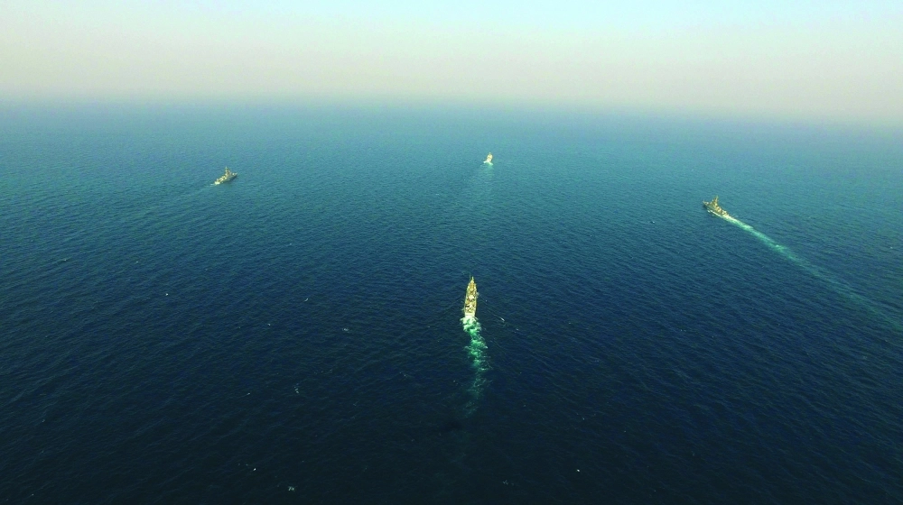 من فعاليات التمرين