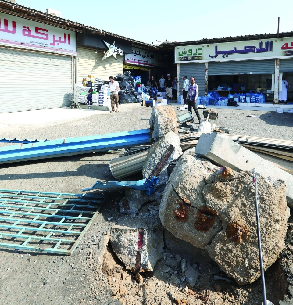 من أعمال الإزالة بالسوق    (علي القرني)