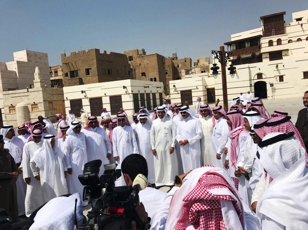 من زيارة المنطقة التاريخية (واس)