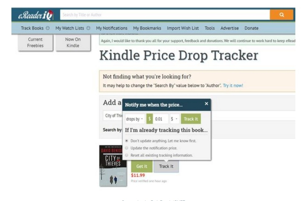 شرح تتبع أسعار الكتب