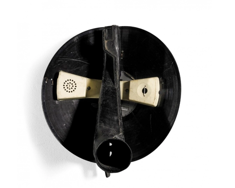 Romuald Hazoumé Alexandra, 1995, found objects £5,000-£7,000