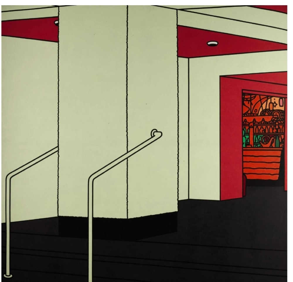 'Foyer' by Patrick Caulfield (1973)
