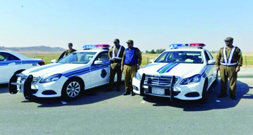 إحدى دوريات أمن الطرق (مكة)