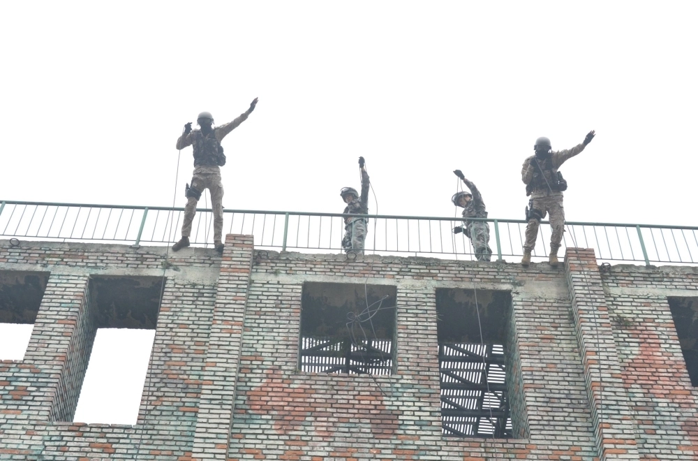 من التمرين                 (واس)