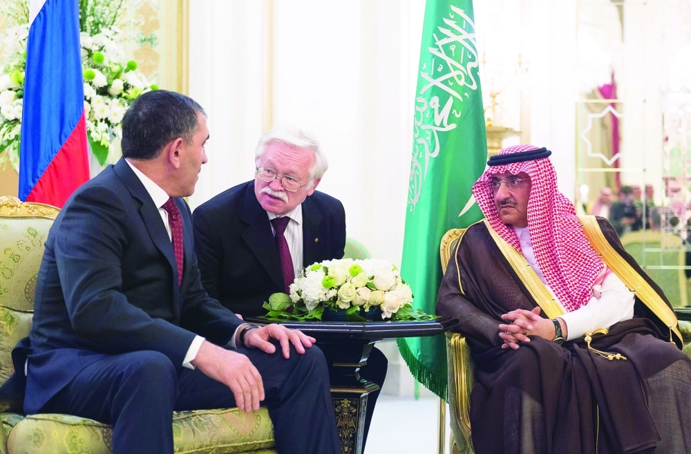 .. وفي حديث مع رئيس إنغوشيا