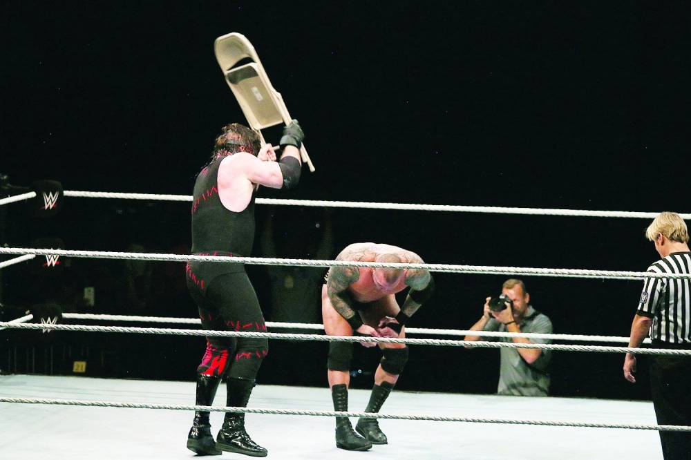 جانب من نزال أورتن وكين (مكة)