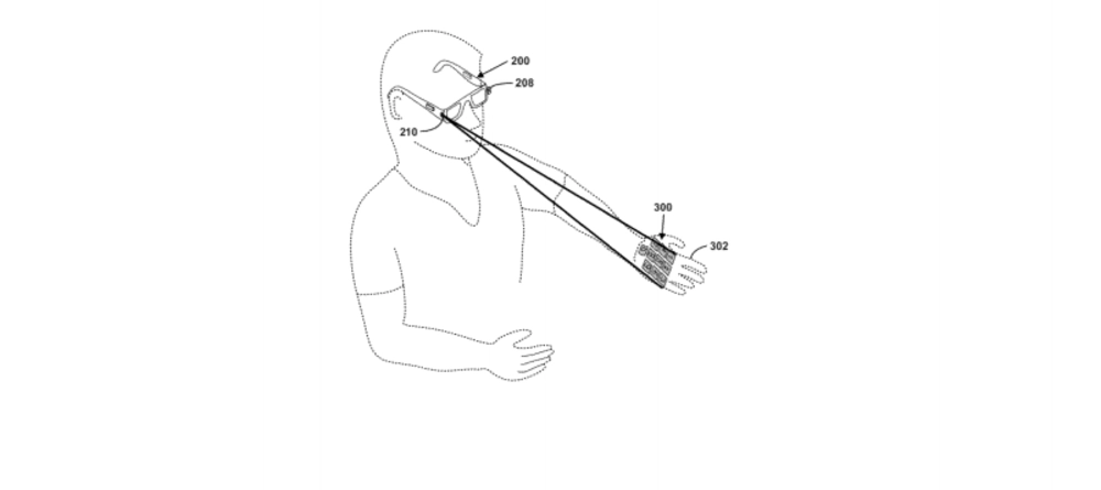 براءة اختراع لنظارات الواقع الافتراضي عام 2011