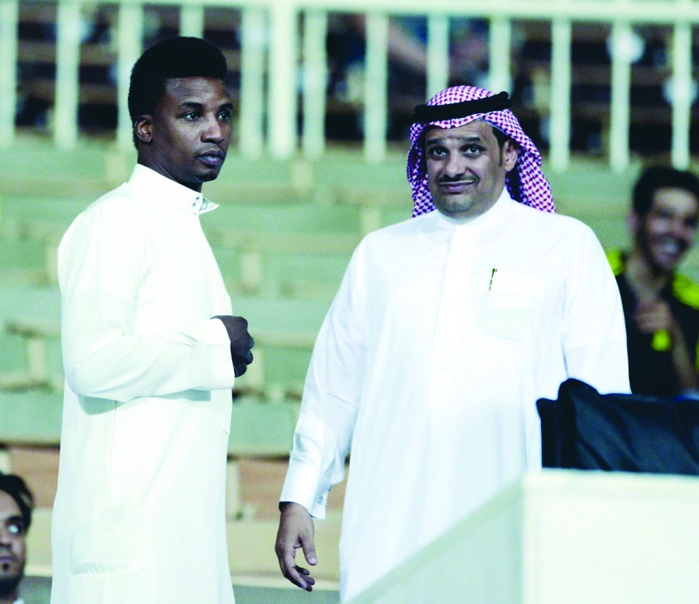 محمد نور يواصل دعمه للاتحاد بحضوره خلال مباريات الفريق الأول  (مكة)