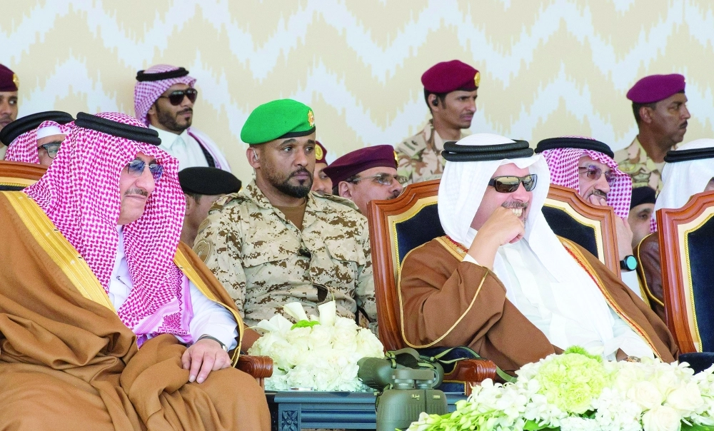 الأمير محمد بن نايف خلال ختام التمرين 