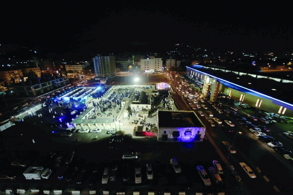 جوية لمنطقة المهرجان 