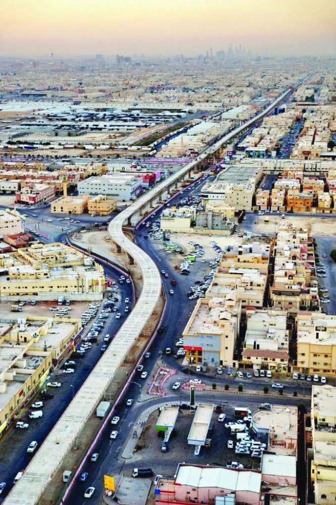 من أعمال مشروع قطار الرياض (مكة)