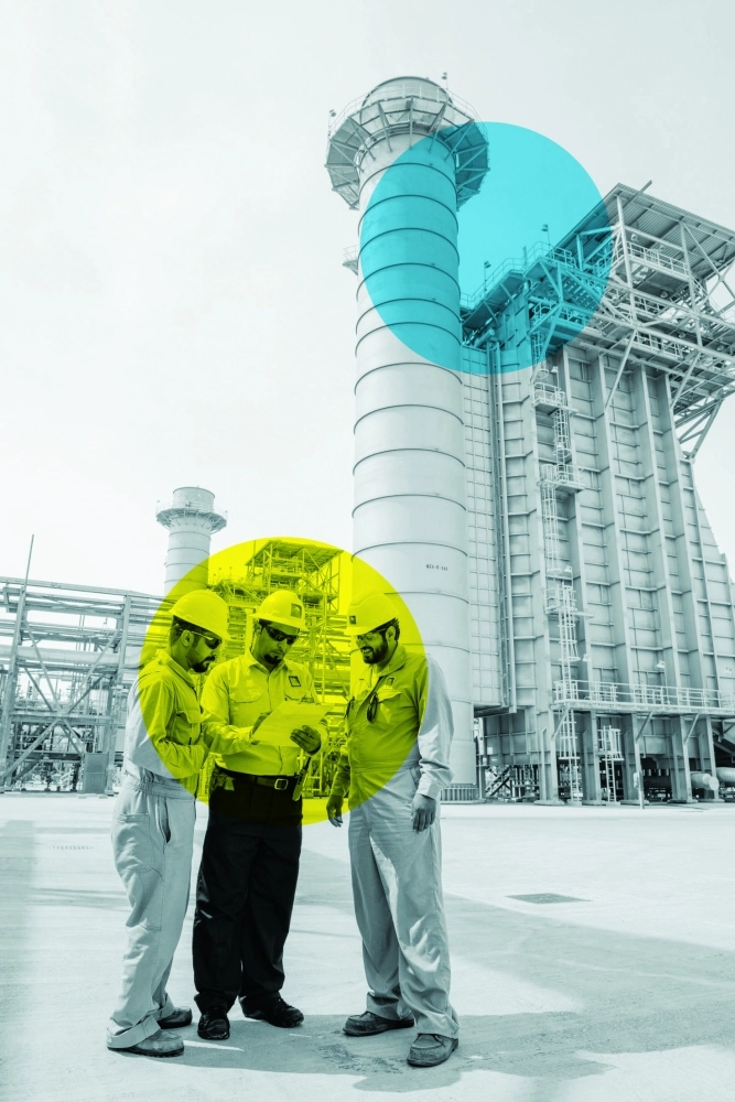 مهندسو أرامكو يتابعون أعمال المشروع                             (مكة)