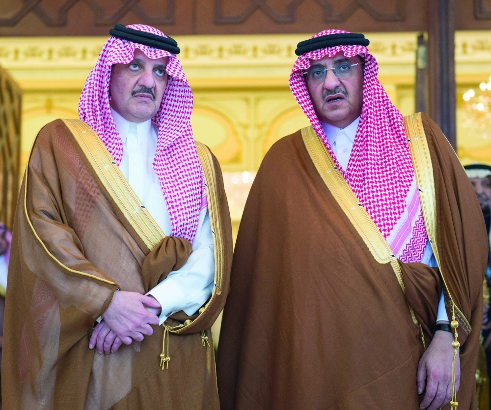 ولي العهد وأمير الشرقية خلال الحفل