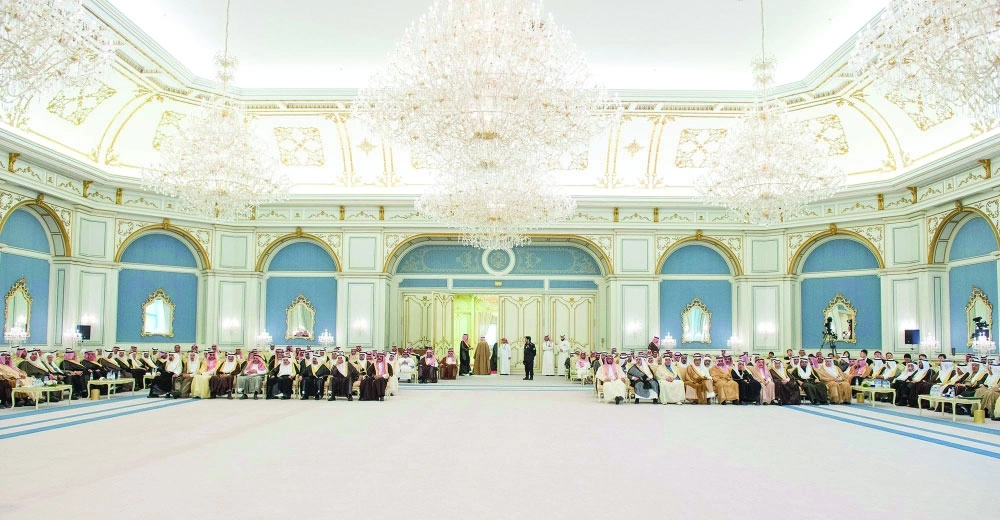 من حضور حفل تدشين المشاريع     