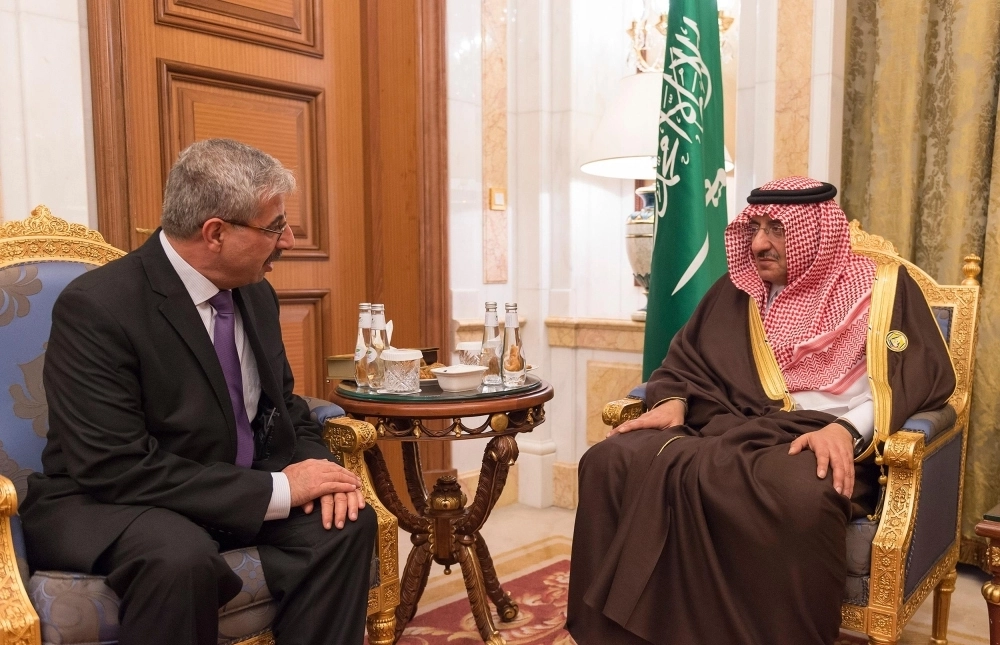 ولي العهد متحدثا للطفي بن قايد (واس)