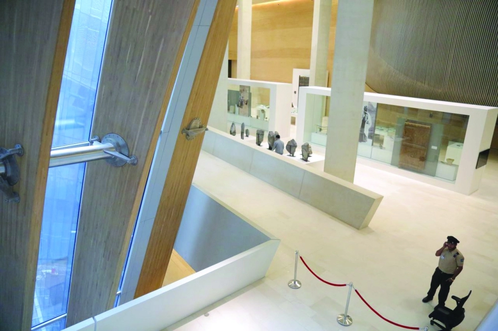 جانب من المتحف بالمركز الثقافي