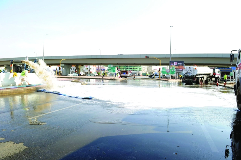 تقاطع شارعي السبعين مع فلسطين  (علي القرني)