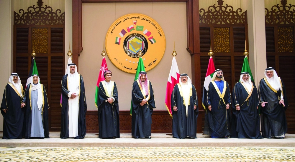 جماعية لقادة دول مجلس التعاون الخليجي في القمة أمس ( بندر الجلعود)