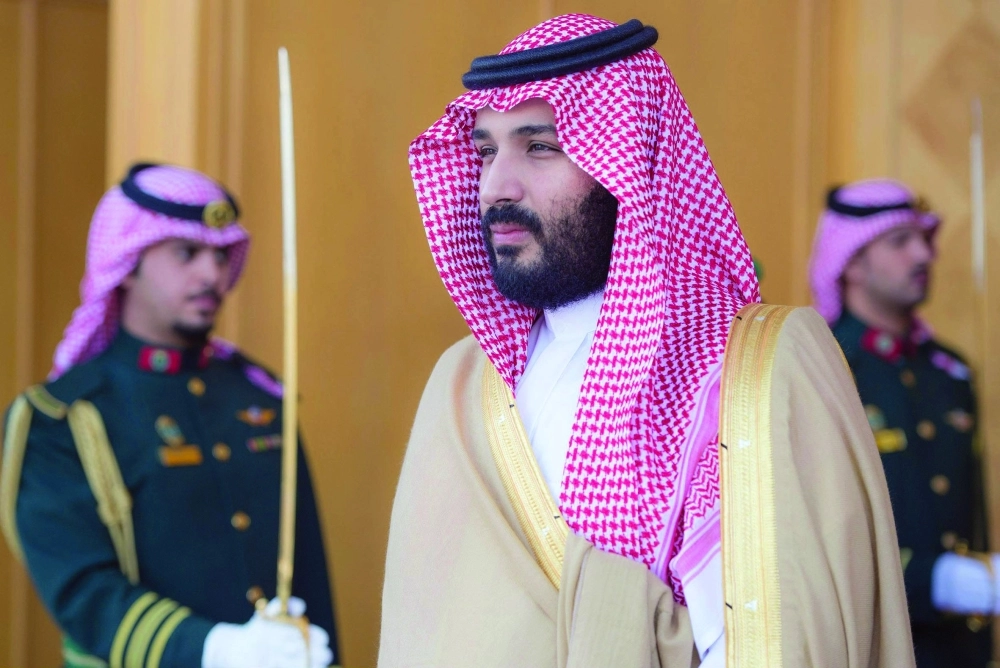 الأمير محمد بن سلمان خلال اللقاء