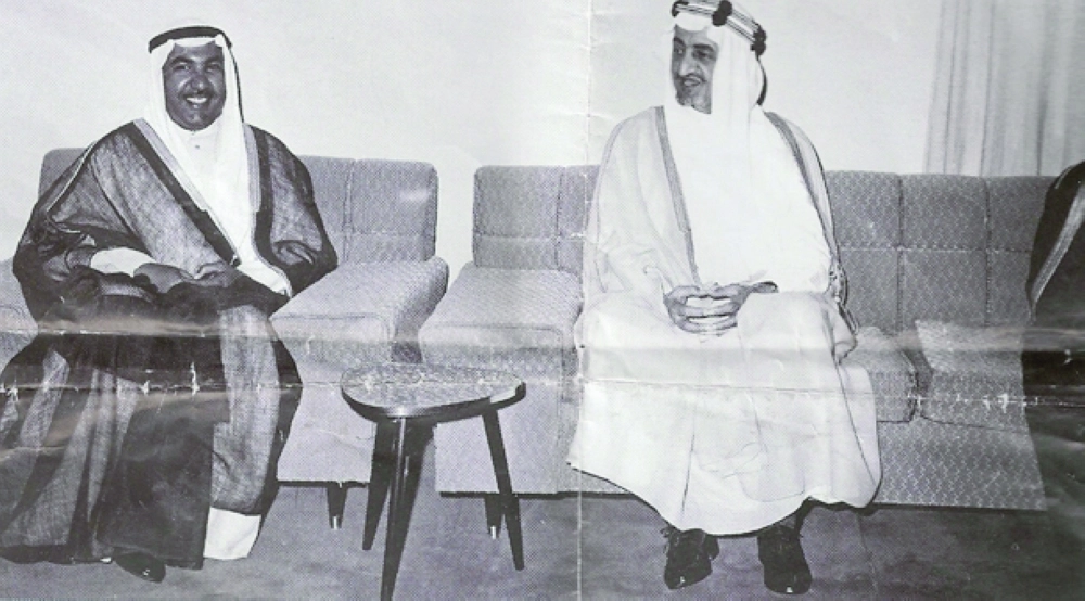 الملك فيصل في الكويت 1961